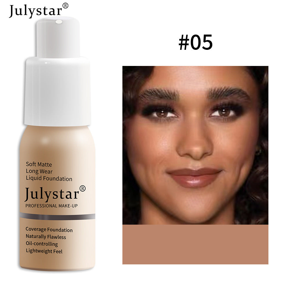 Liquid Foundation Concealer for Lightweight Soft Matte