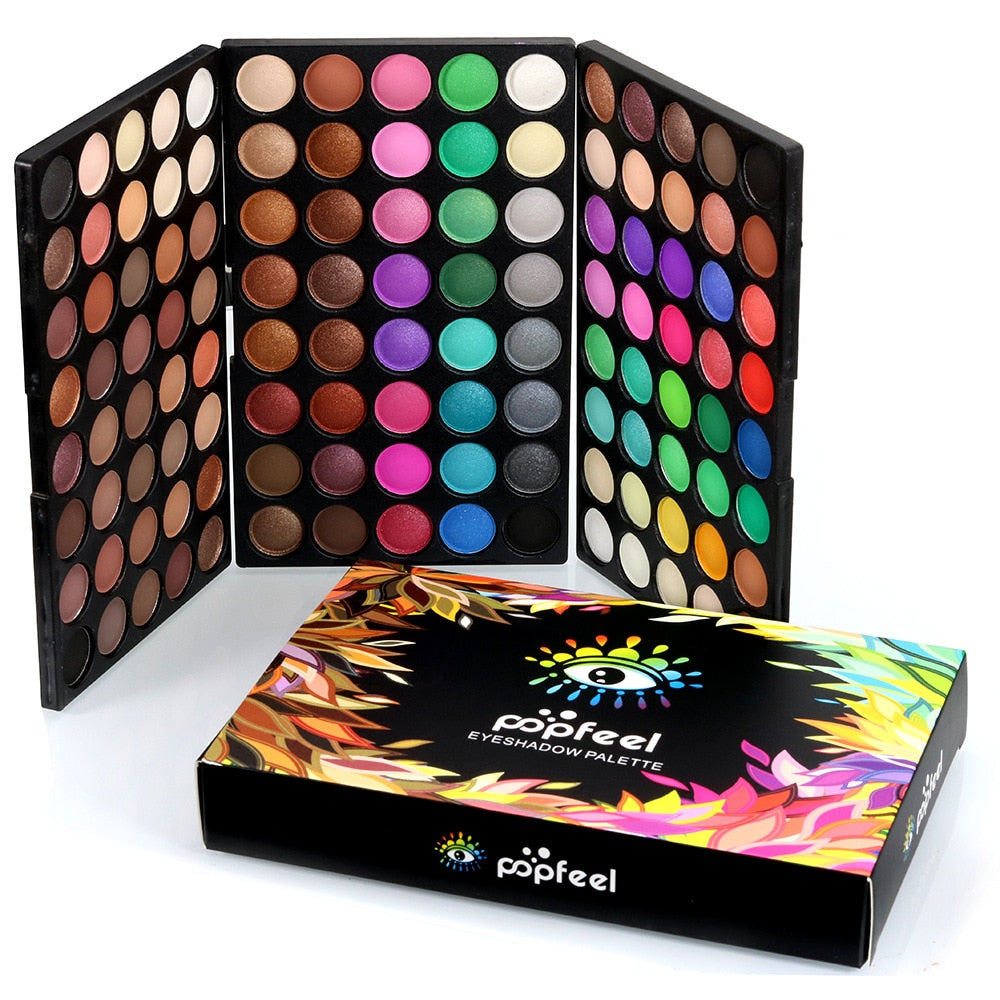 120-Color Eyeshadow Palette for Neutral & Bold Looks
