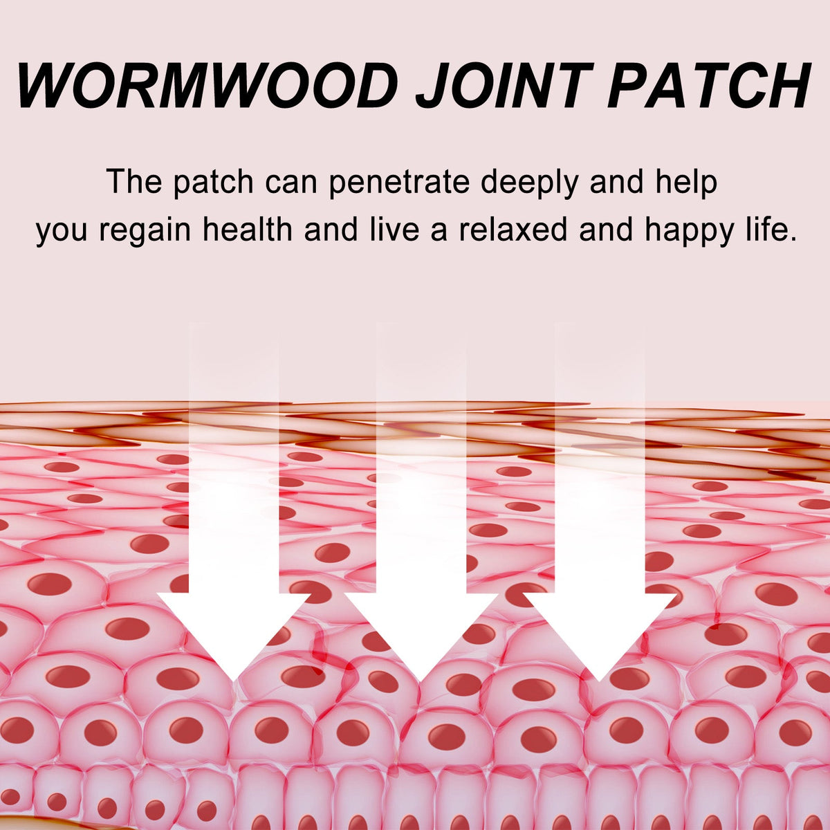 Wormwood Pain Patches – 12ct Plant‑Based Relief for Back