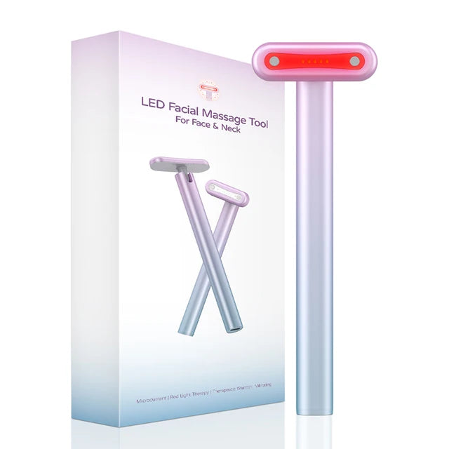 Facial Lifting Wand — 4 Therapies in 1 for Firmer, Youthful