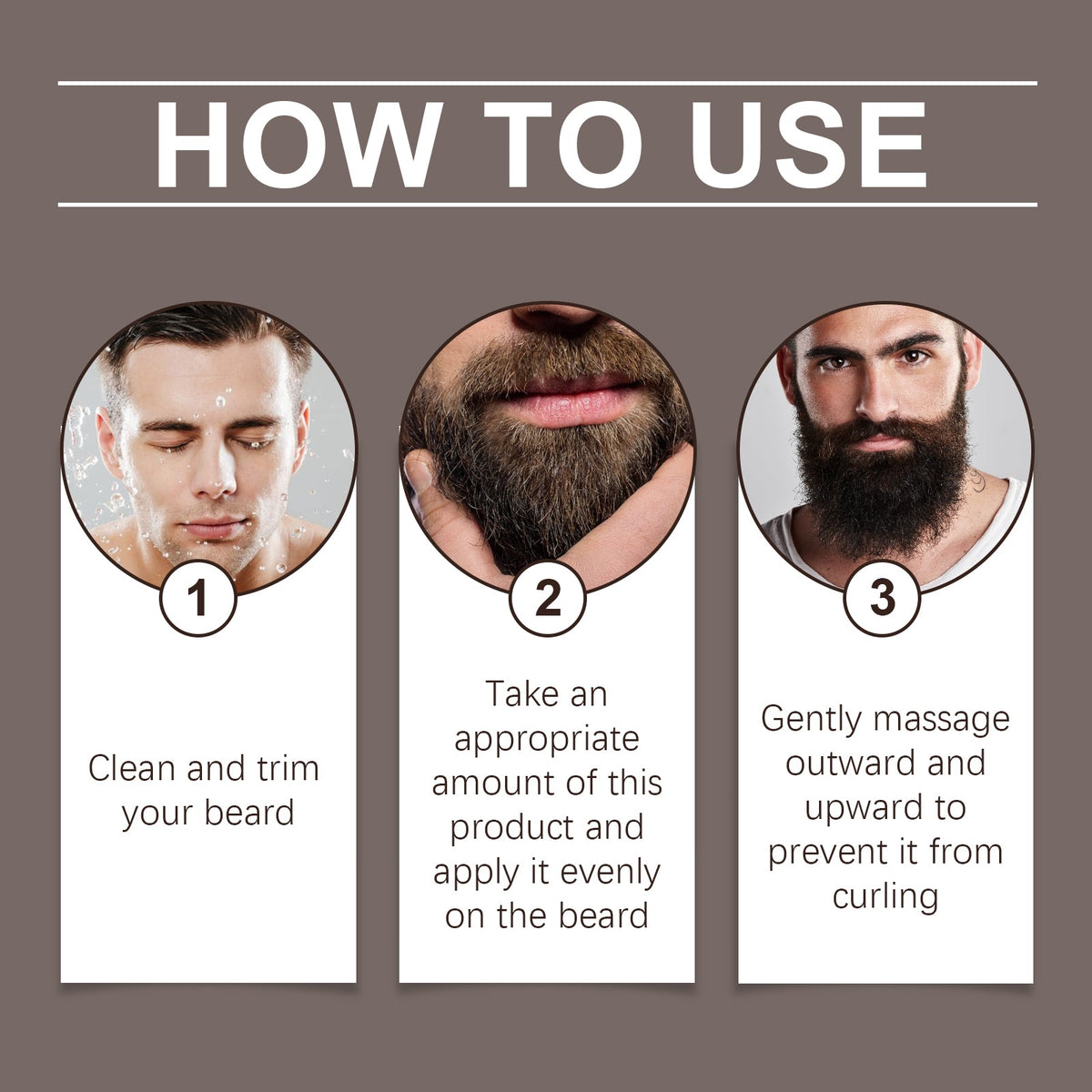Beard Oil for Men — Smooth, Lustrous Beard in 60 Days
