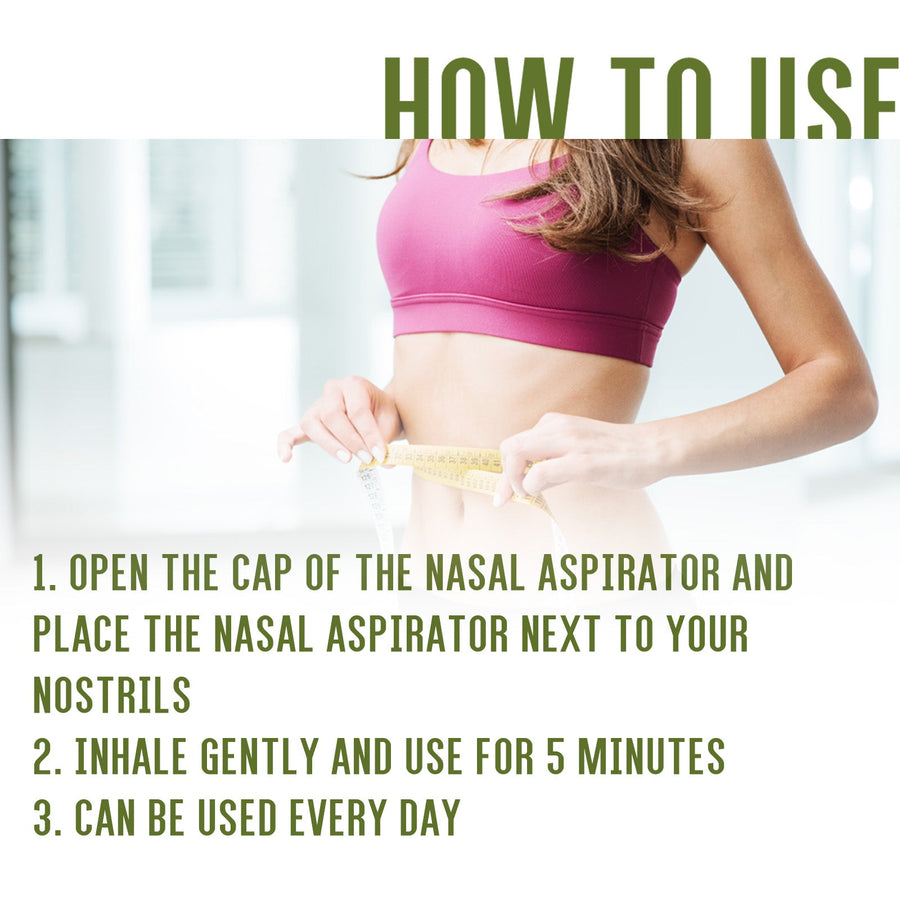 Enzyme Aroma Inhaler for Appetite Awareness & Routine
