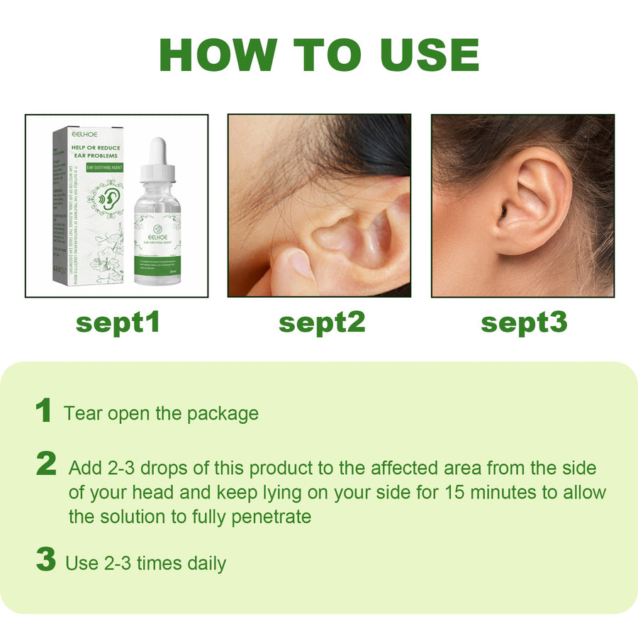 EELHOE Ear Soothing Agent — Natural Tinnitus & Ear Blockage