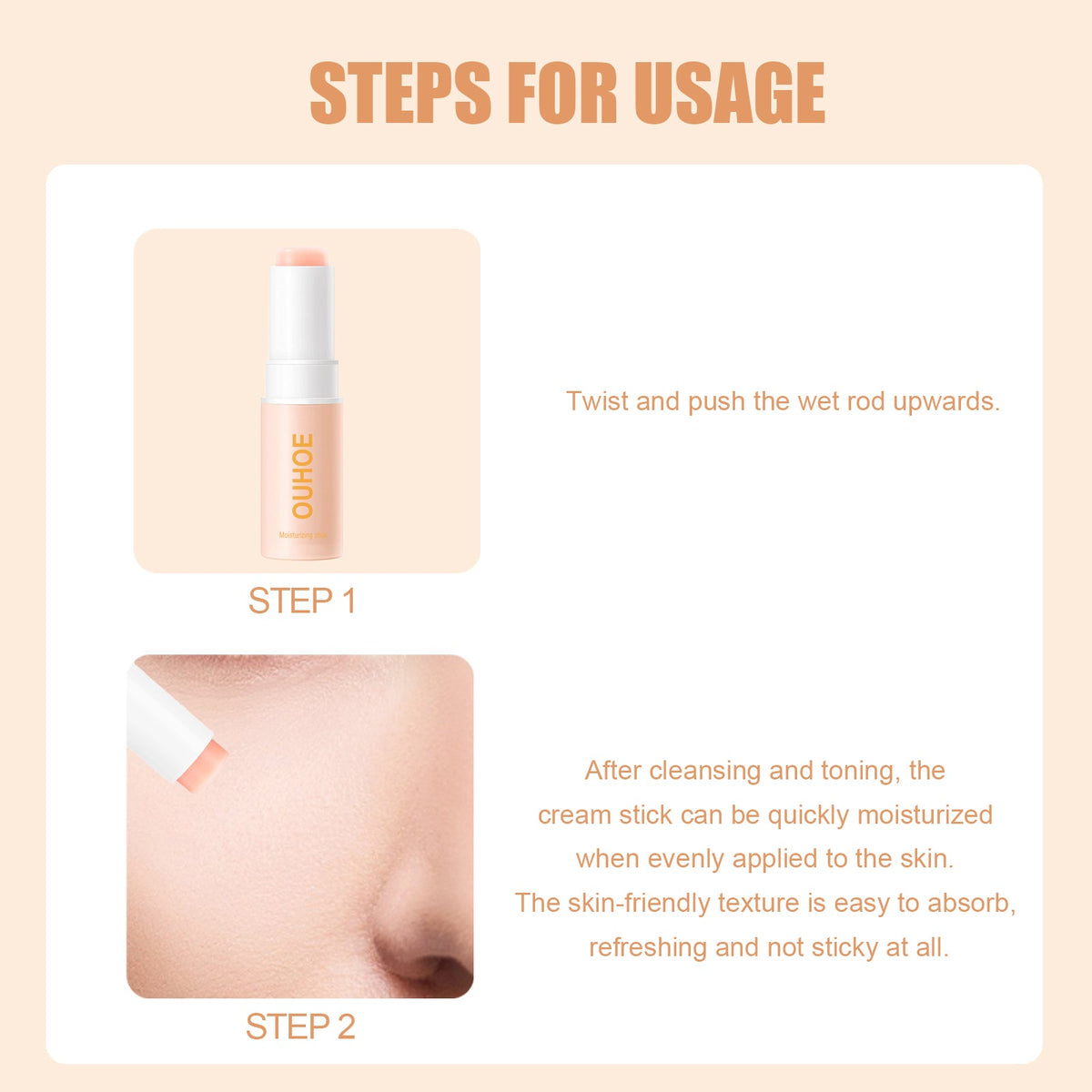 Anti-Wrinkle Balm Stick for Fine Lines & Dull Skin