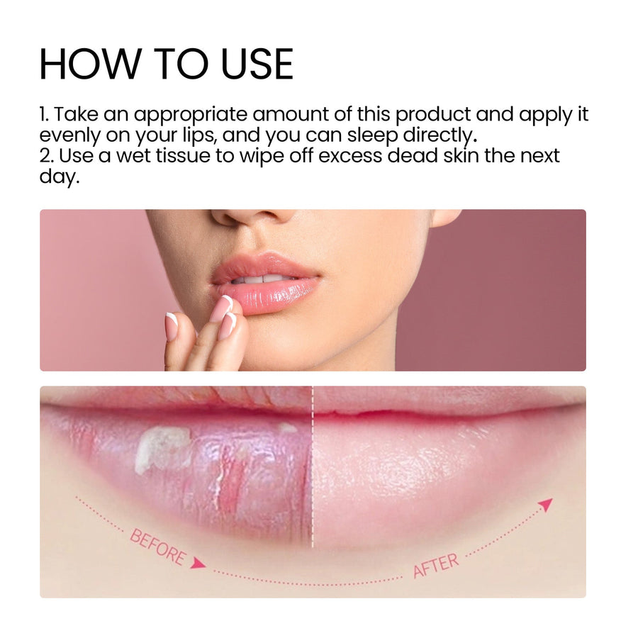 Lip Sleeping Mask - Overnight Hydration for Plump, Smooth Lips