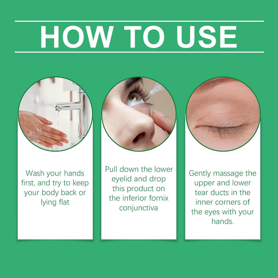 Eye Care Solution Relieves Dryness, Soothes Moisture And Kee