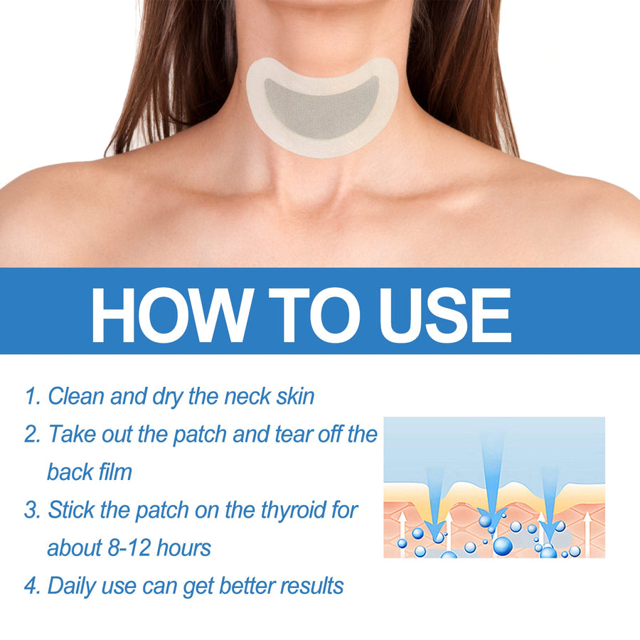 Thyroid Neck Patch — Relieve Swelling Naturally, Plant-Based