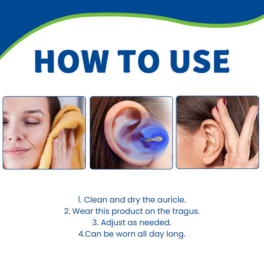 Auri‑calm Tinnitus Relief Ear Clip — Soothes Ringing & Discomfort