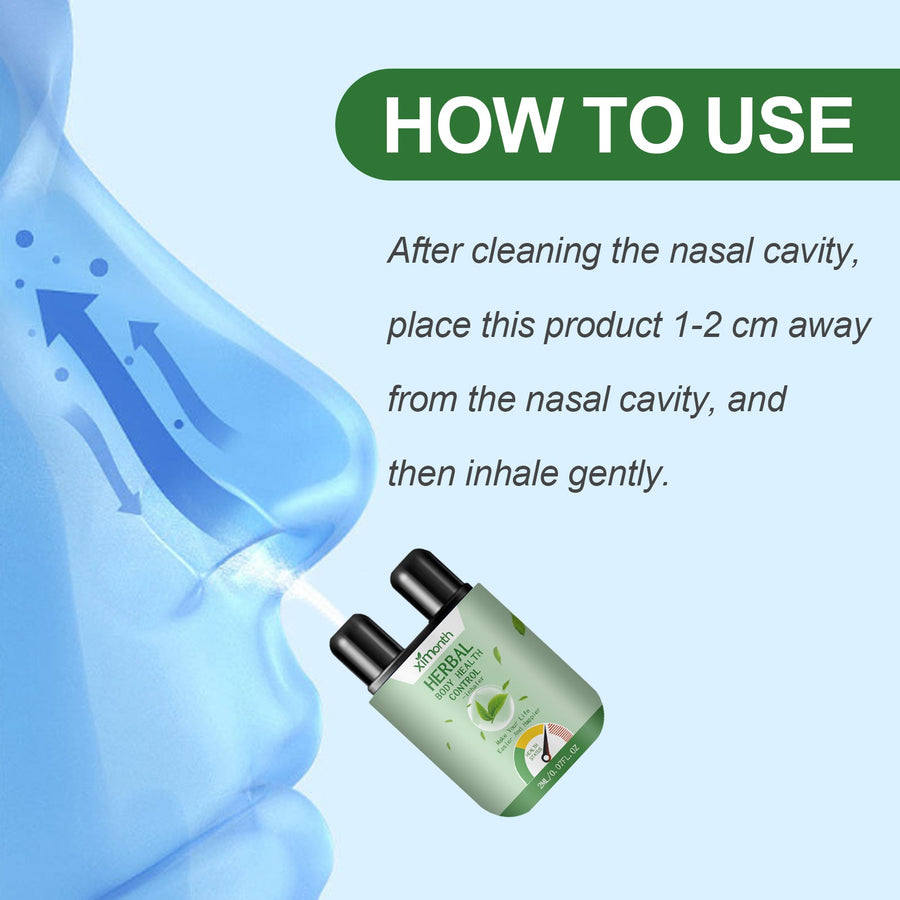 Herbal Nasal Inhaler – Clear Congestion & Support Metabolic