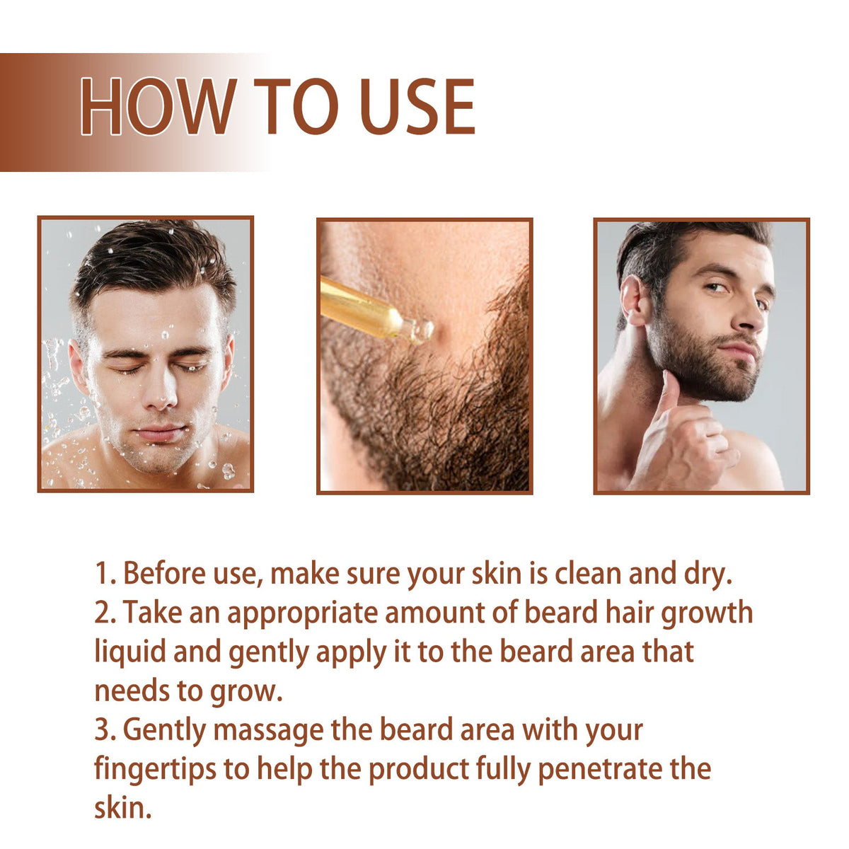 Facial Hair Serum — Thicker, Fuller Beard in 8 Weeks