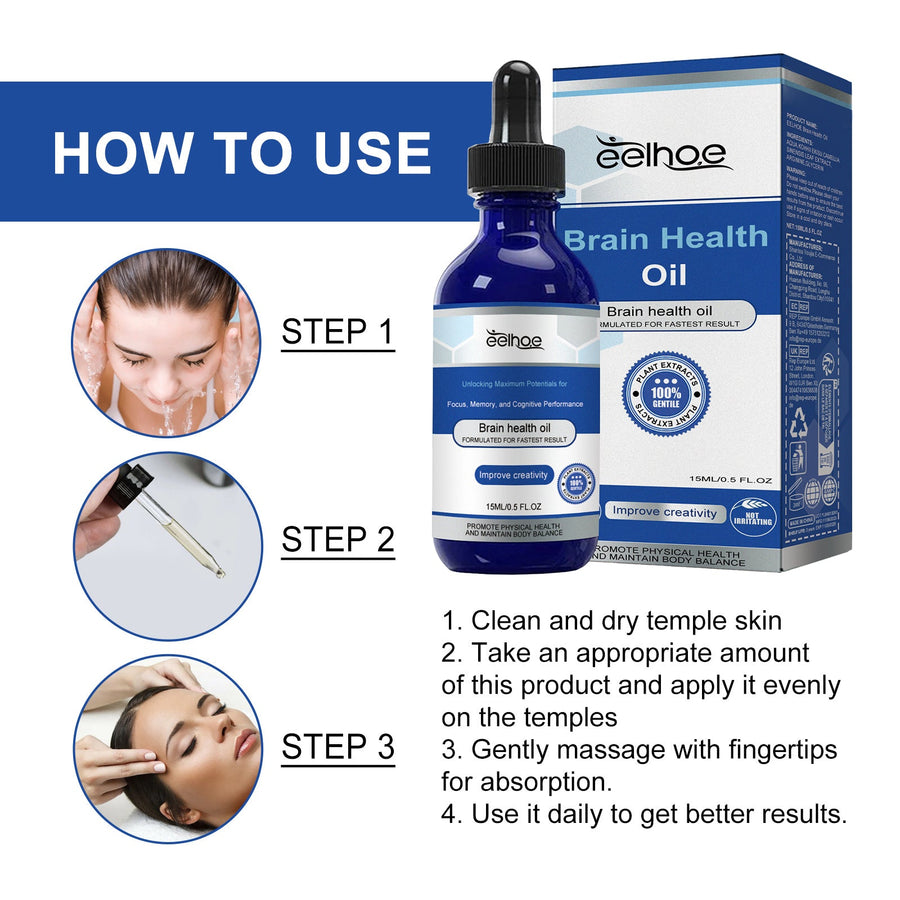 Brain Health Focus Oil — Sharper Mind in Days