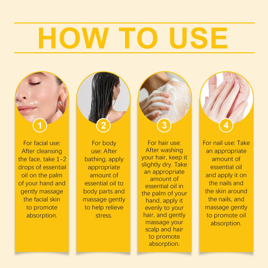 Vitamin E Body Oil for Hair, Skin & Nail Nourishment