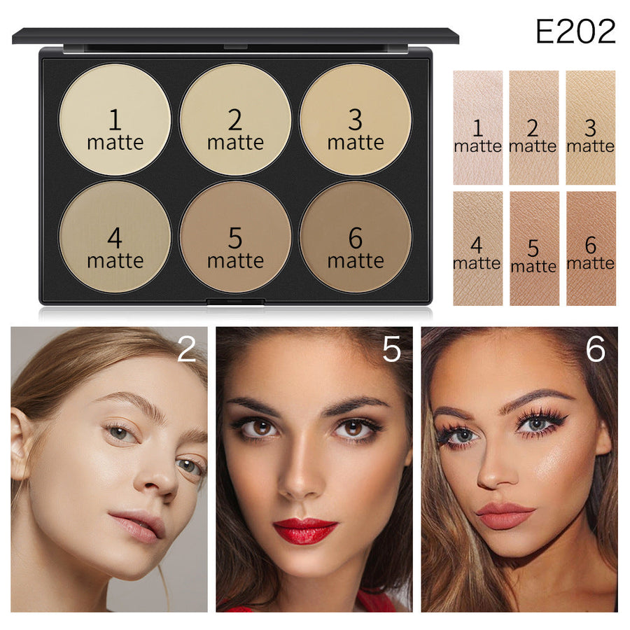 Face Contour and Highlight Palette for Sculpted Glow