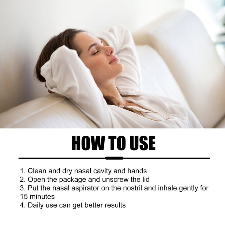 Herbal Repair Nasal Suction, Relieve Nasal Discomfort, Clean