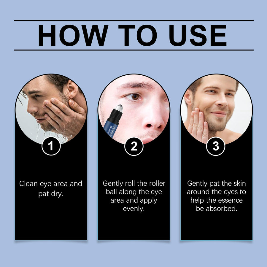 Caffeine Eye Serum Roller - Fades Dark Circles & Firms