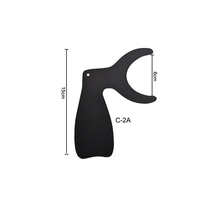 Intraoral Black Contrast Plate with Ruler – Sharp Dental