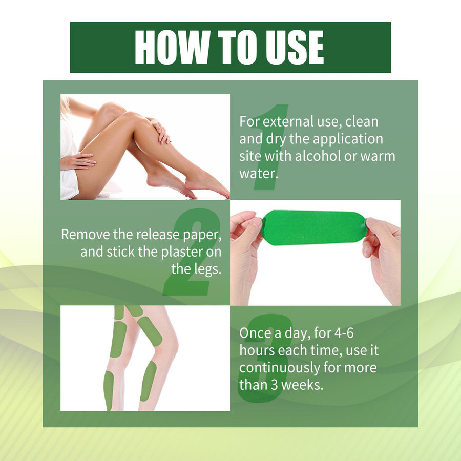 Wormwood Leg Patches — Firmer Skin & Cellulite Reduction