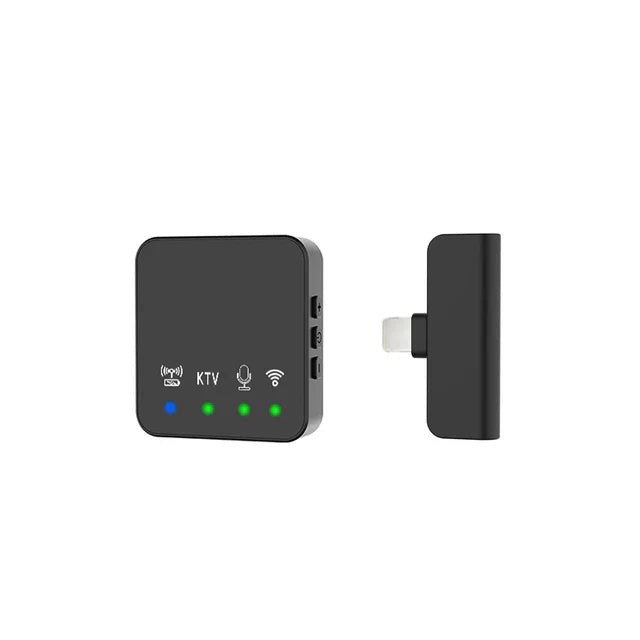 Wireless Lavalier Mic — Stable 20m Range, Advanced Noise