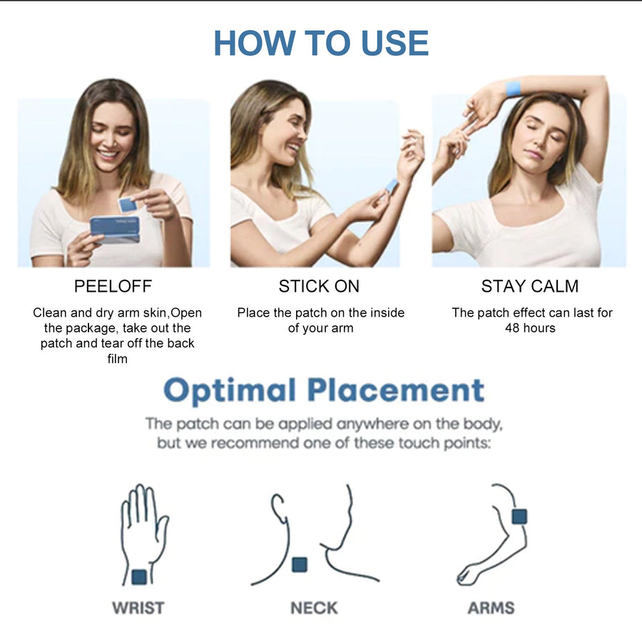 Bio-Frequency Sleep Patches — Drug-Free, Restful Sleep Aid