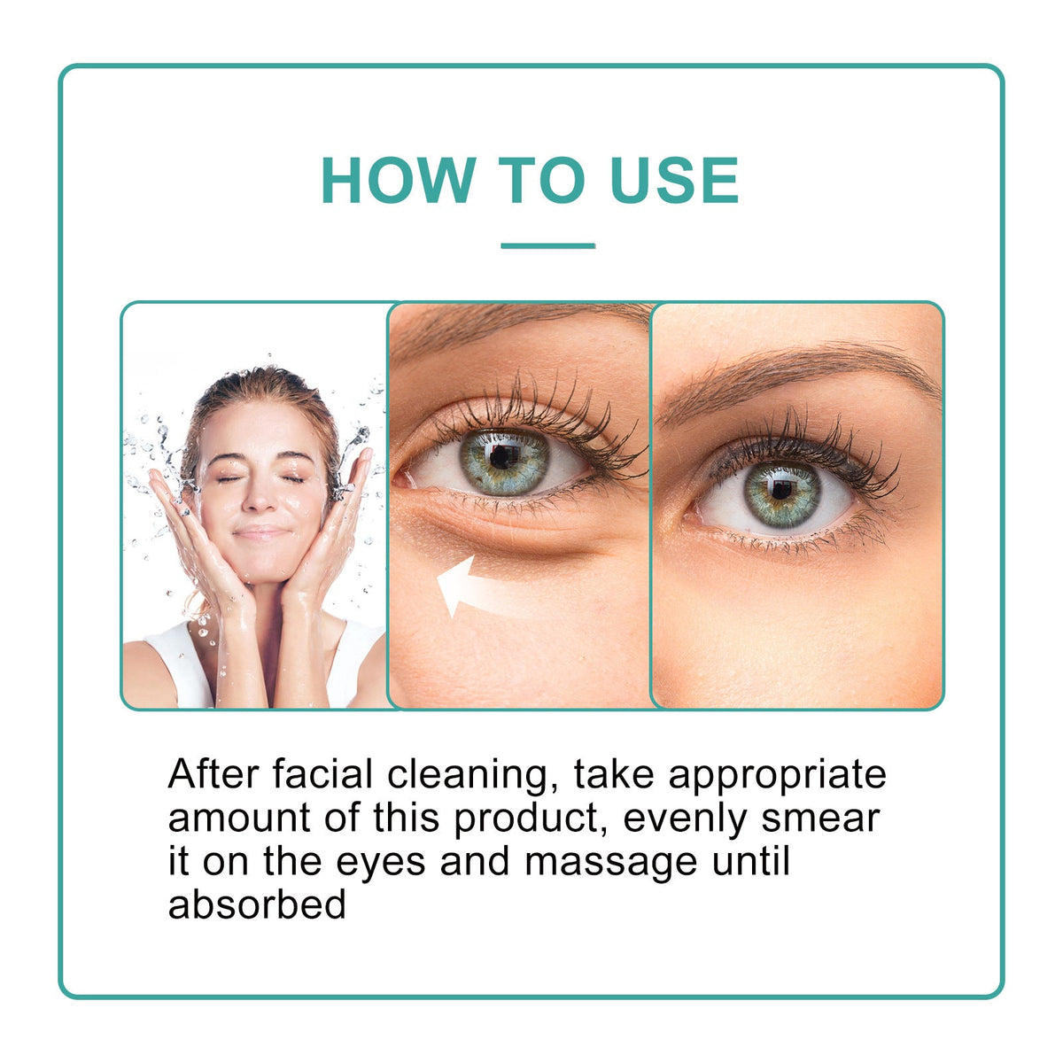 Peptide Eye Gel for Dark Circles & Puffiness