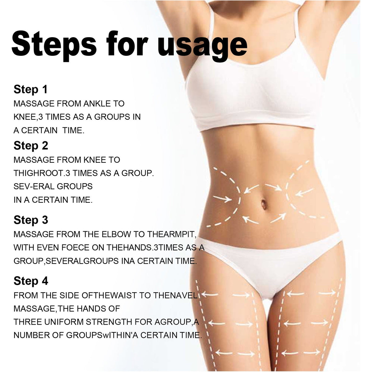 Jaysuing Ginger Firming Massage Cream for Body Contouring