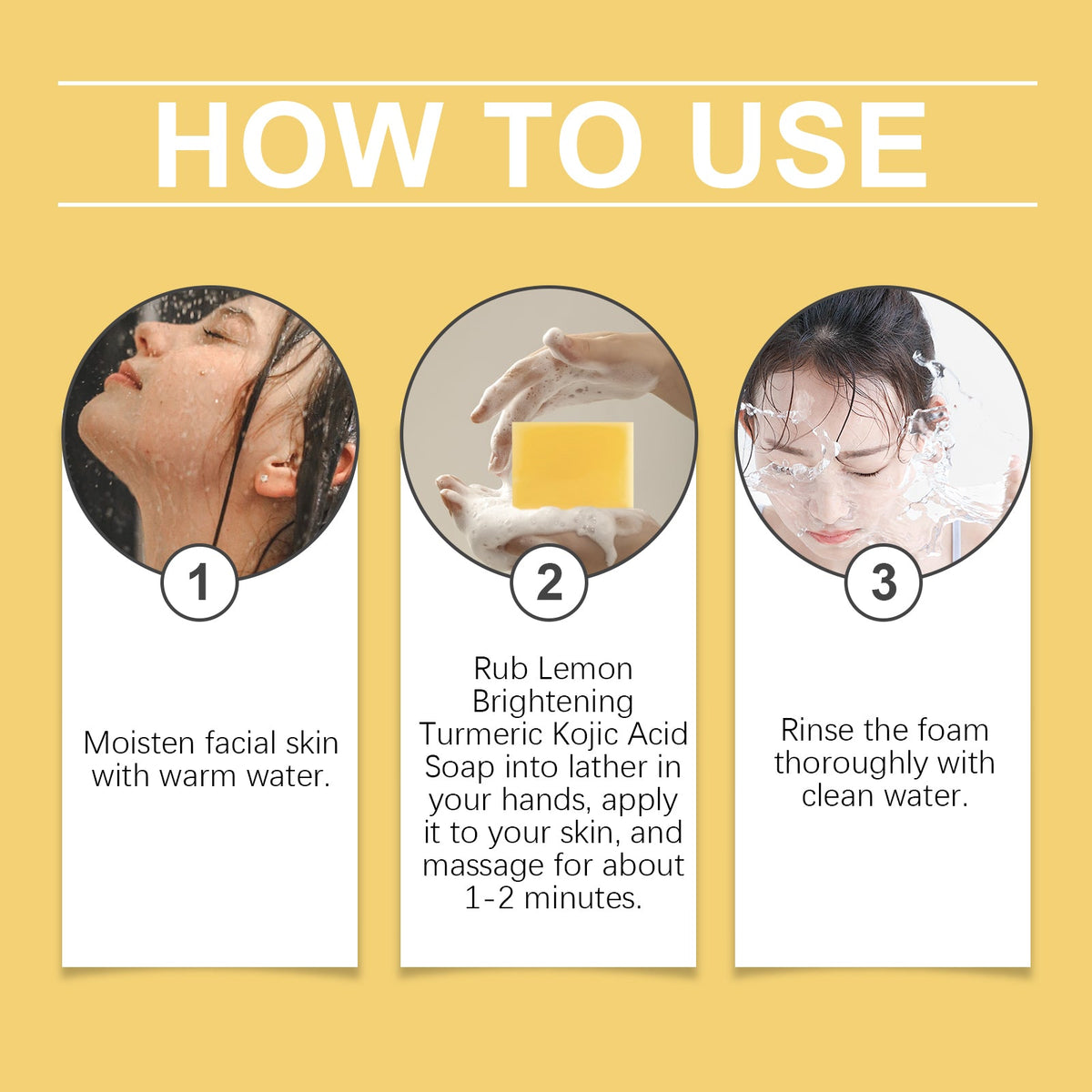 Lemon Turmeric Face Soap – Gentle Daily Brightening Cleanser