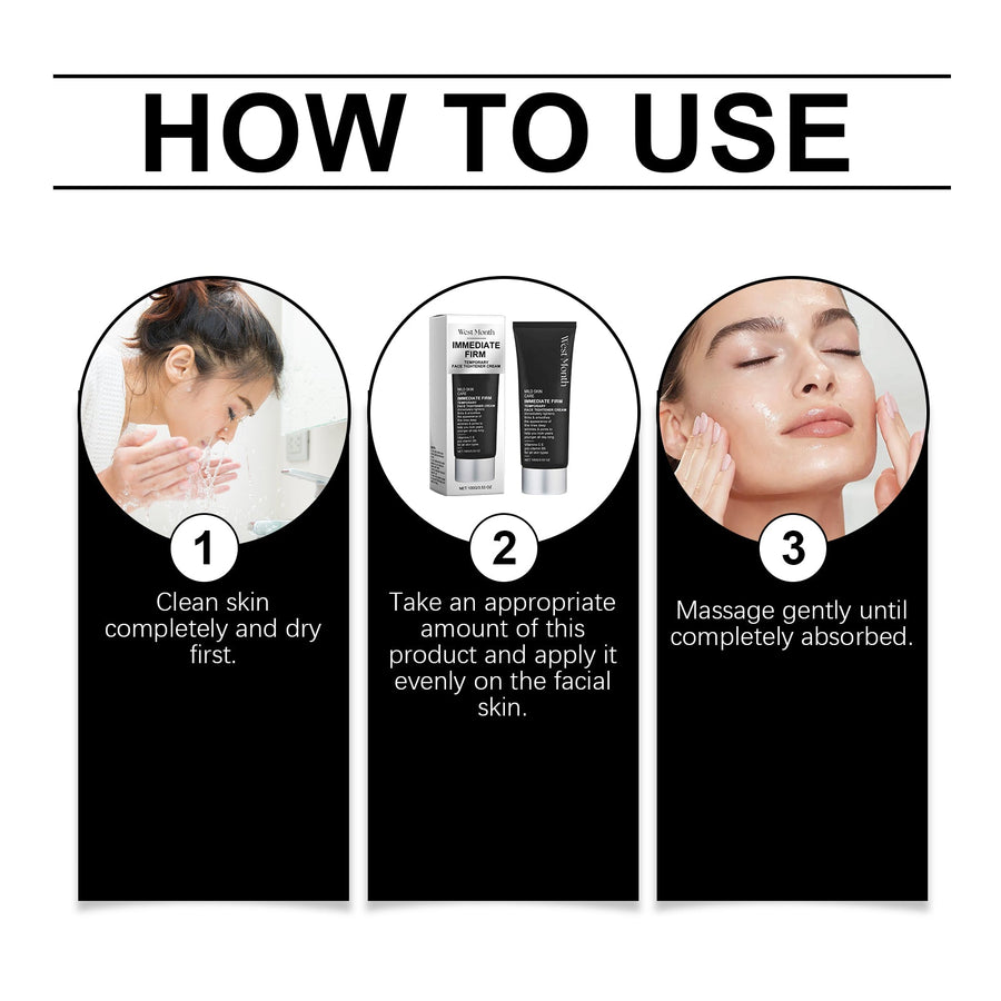 Facial Firming Cream for Instant Skin Tightening