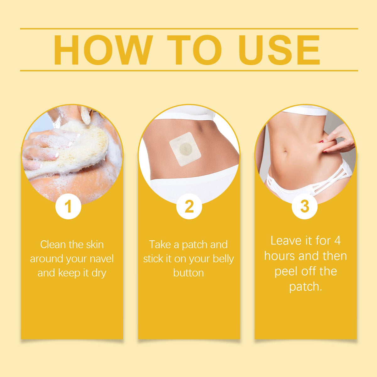 Bee-Poison Slimming Body Shaping Patch Shapes And Tightens S