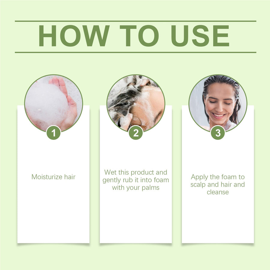 Rosemary Shampoo Bar for Scalp Vitality & Soft Hair