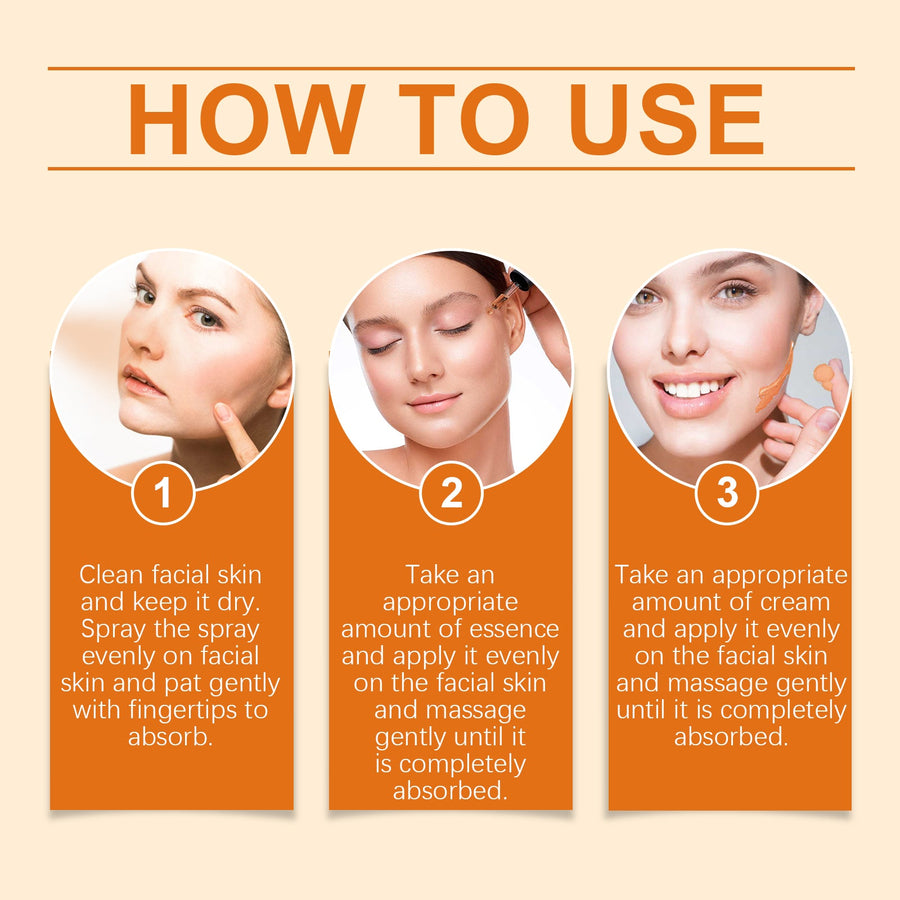 Vitamin C Facial Care Set for Brighter, Even-Looking Skin