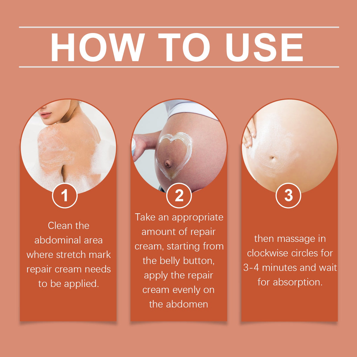 Pregnancy Stretch Mark Cream for Belly Firming & Repair