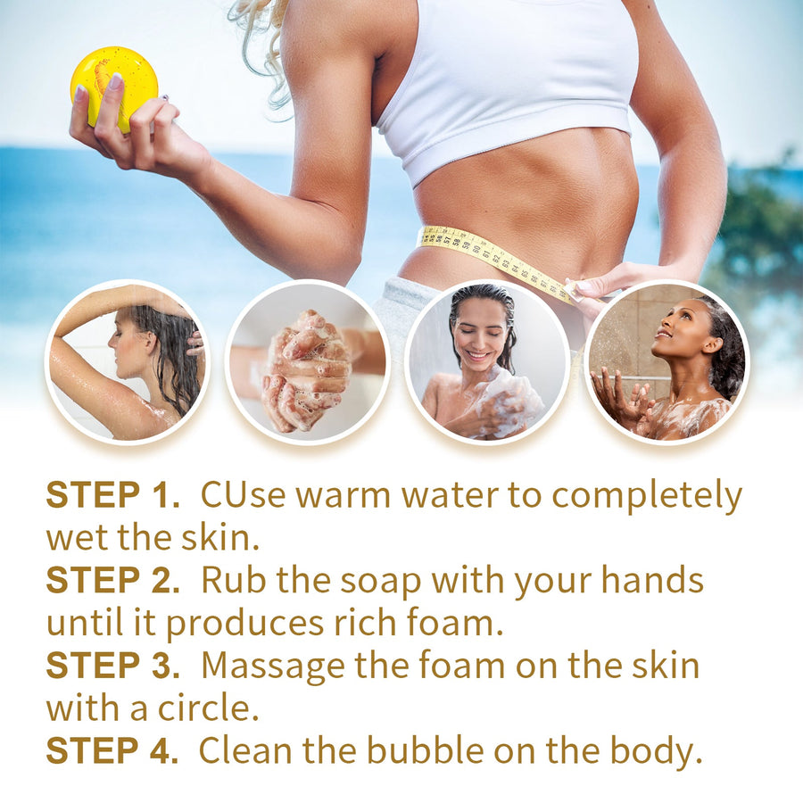 Ginseng Anti-Cellulite Soap for Firmer, Toned Skin