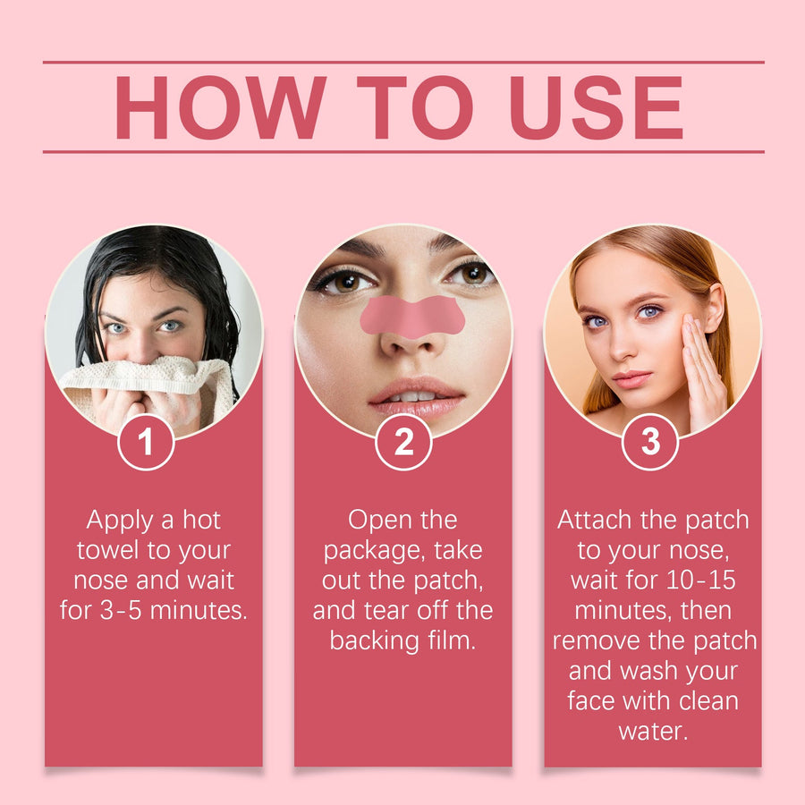 Green Tea Nose Pore Strips — Gentle Blackhead Removal