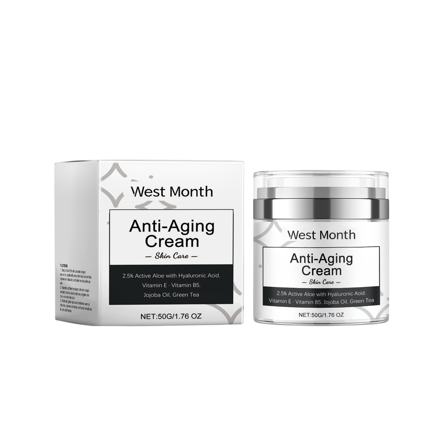 Anti-Aging Face Cream with Hyaluronic Acid & Vitamin E