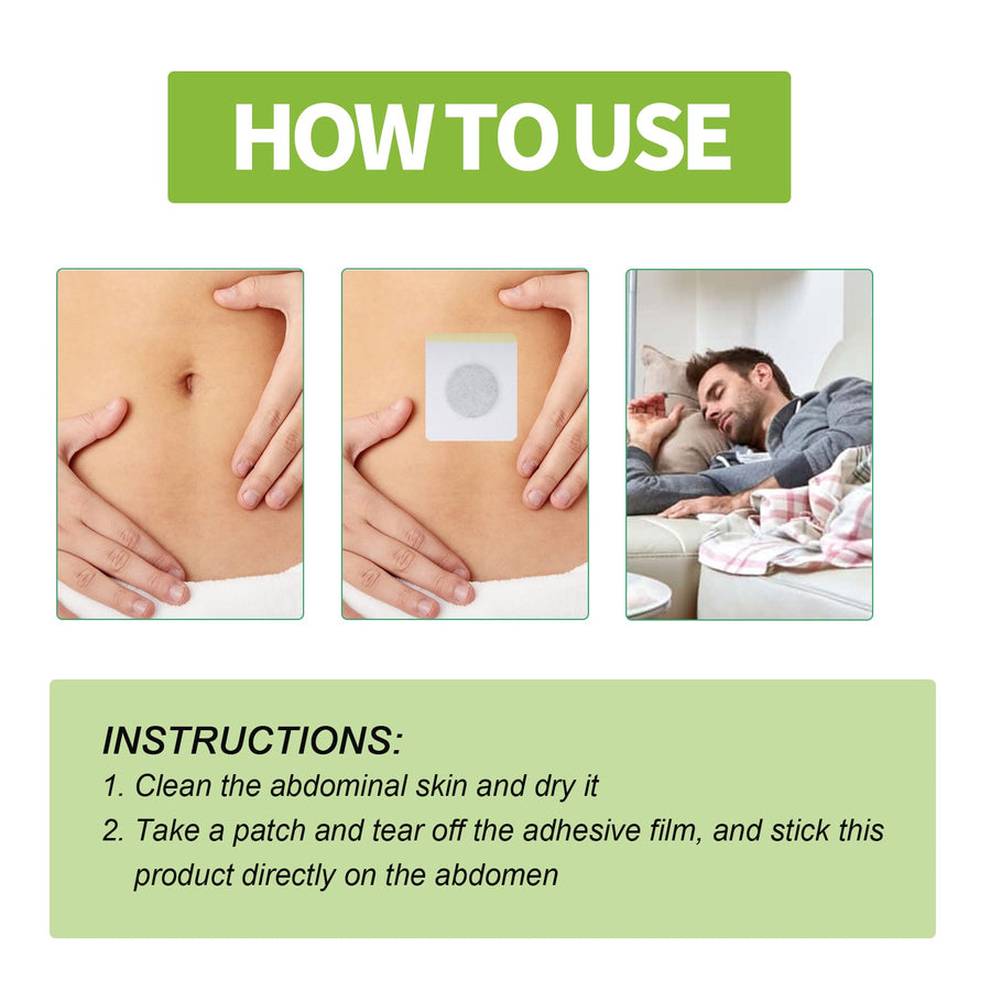 Kidney Care Belly Button Patches — Targeted Relief for Leg