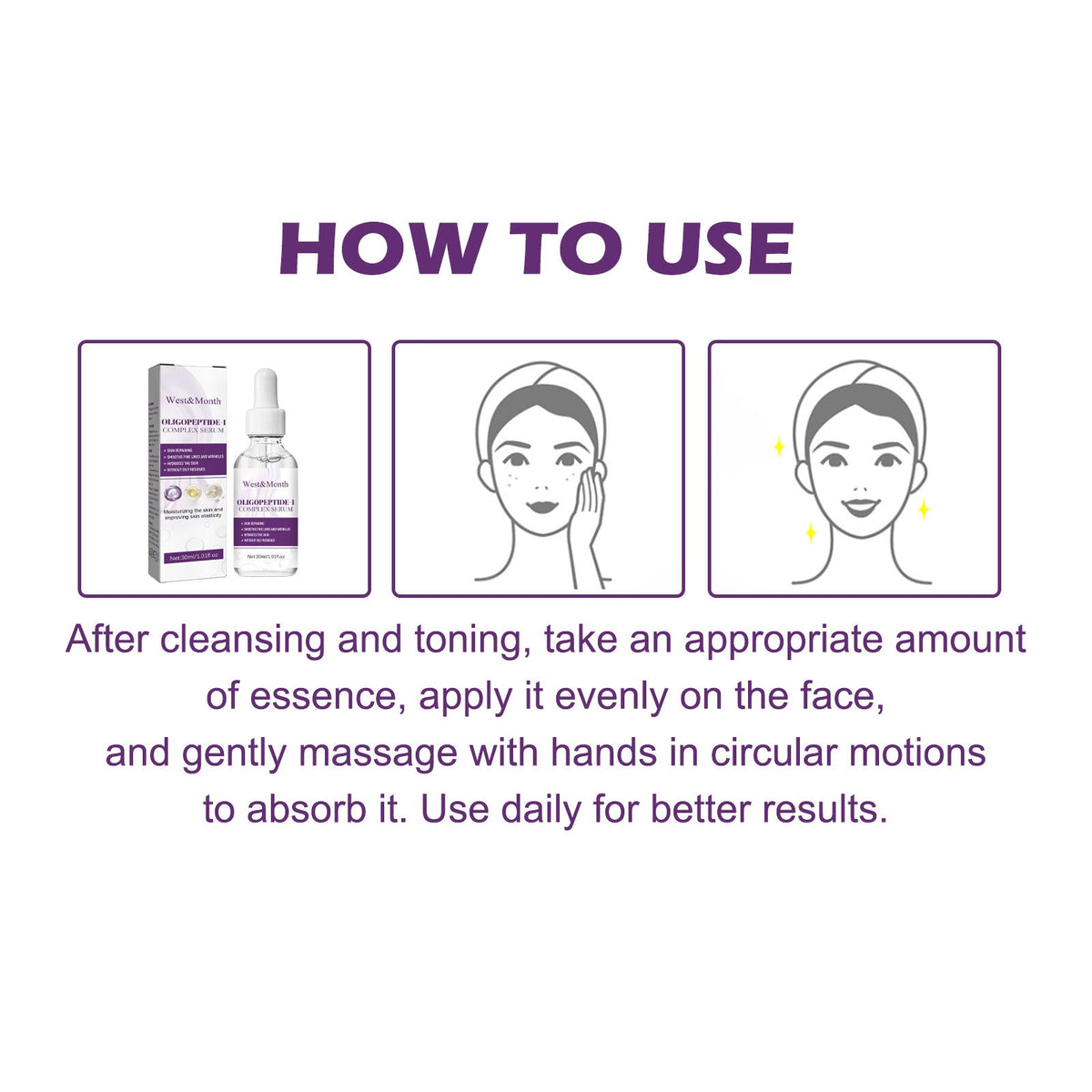 Oligopeptide-1 Serum for Visibly Firmer, Smoother Skin