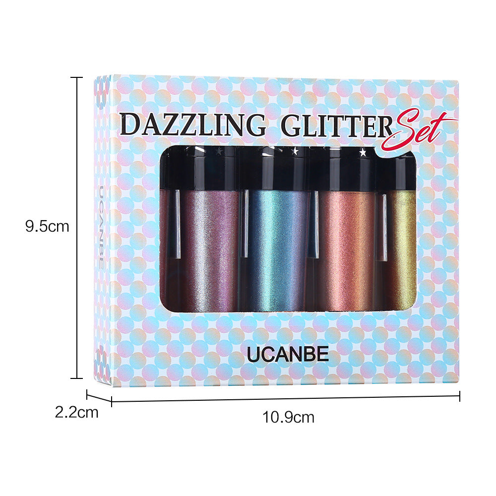 Multichrome Liquid Highlighter Set for a 3D Glow