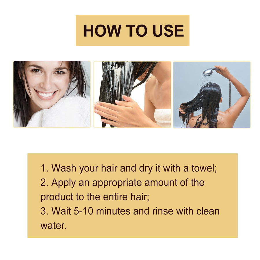 Maca Essence Hair Mask for Dry, Damaged, Frizzy Hair