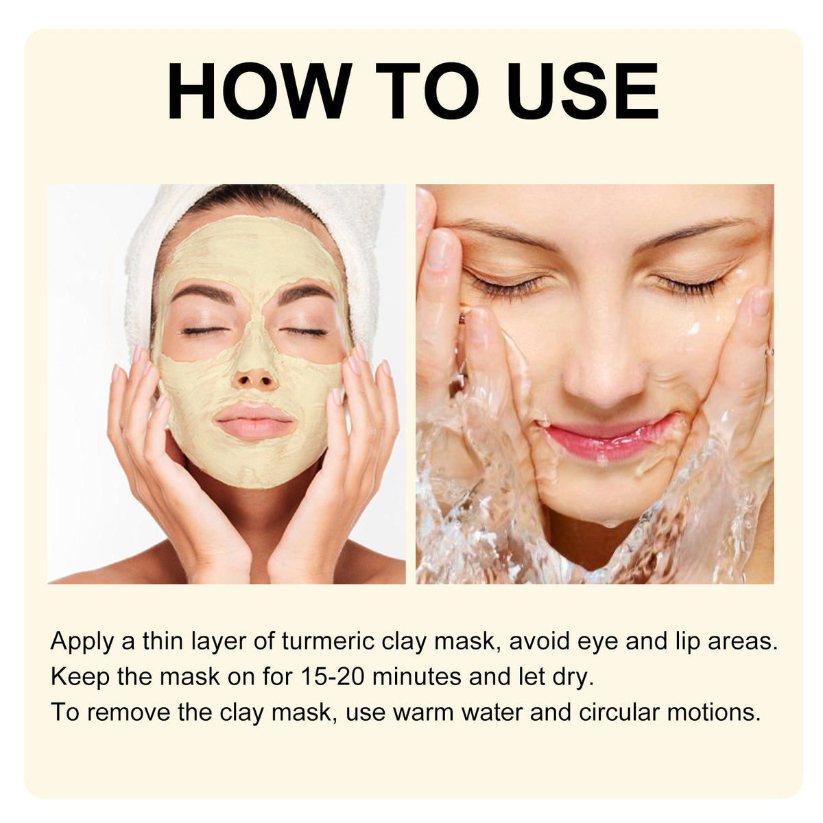 Turmeric Clay Mask for Bright, Even-Toned Skin