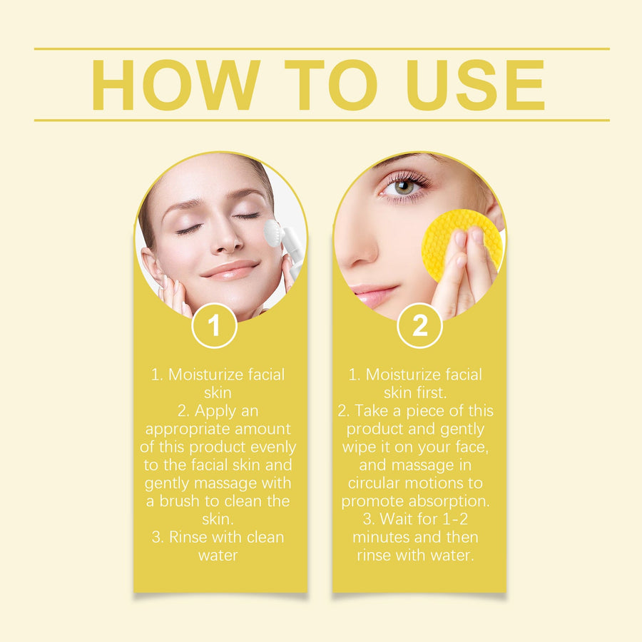 Turmeric Facial Cleansing Set for Fresh, Glowing Skin