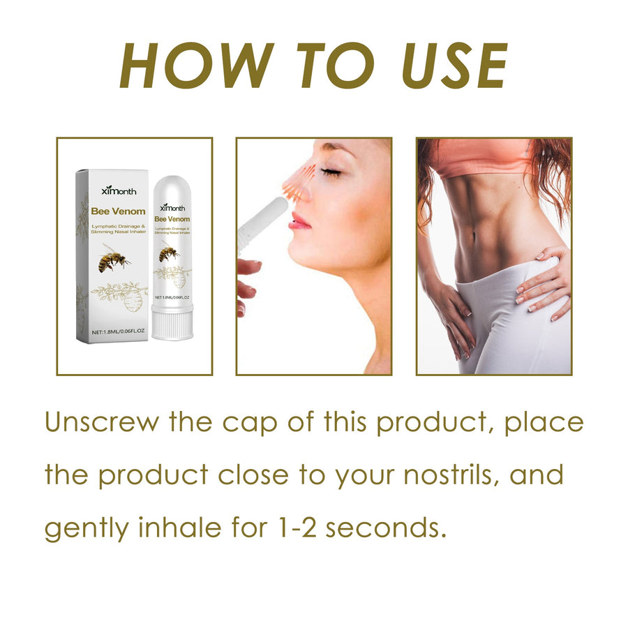 Bee Venom Aromatic Nasal Inhaler for Wellness Rituals