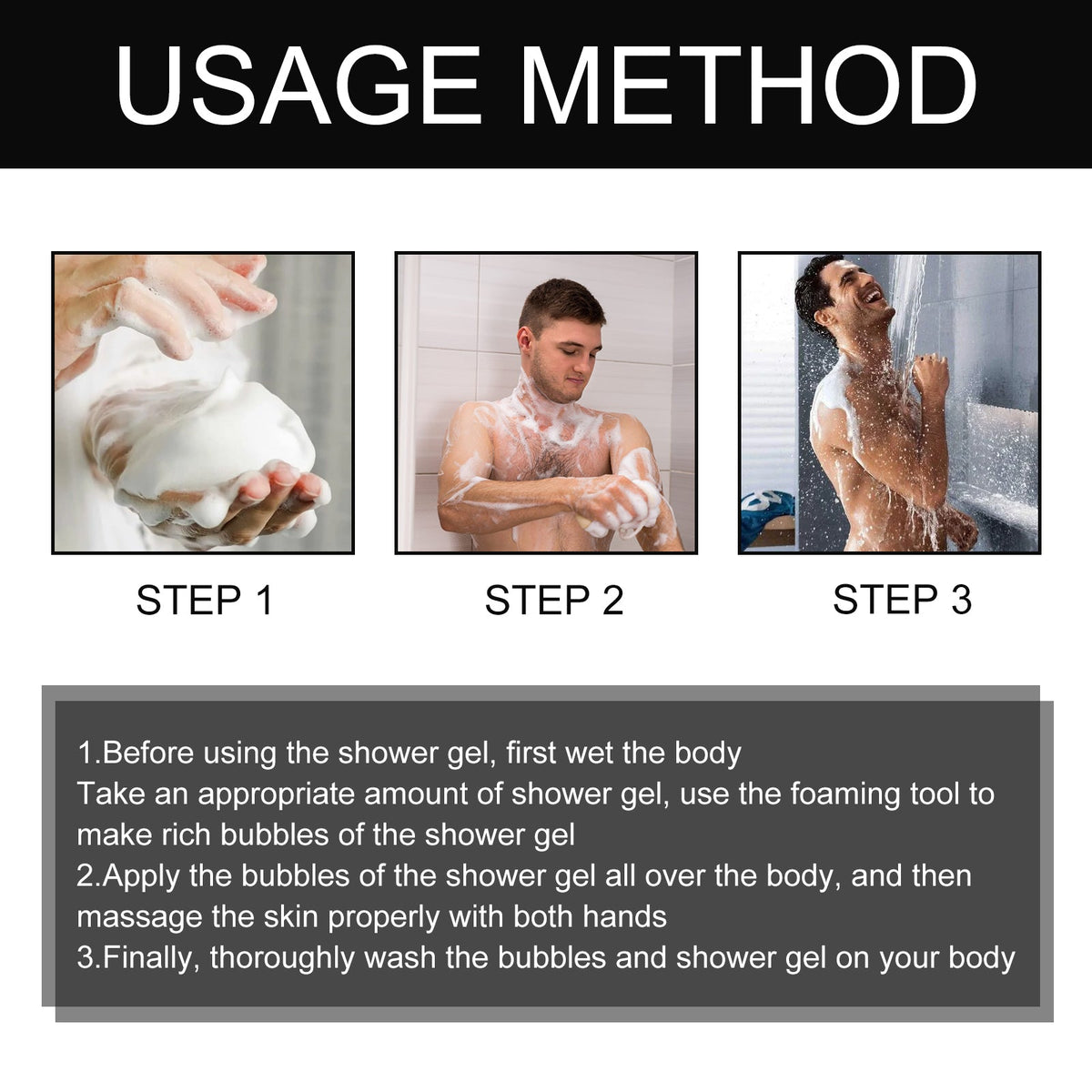 Pheromone Body Wash With Bourbon Oak Scent