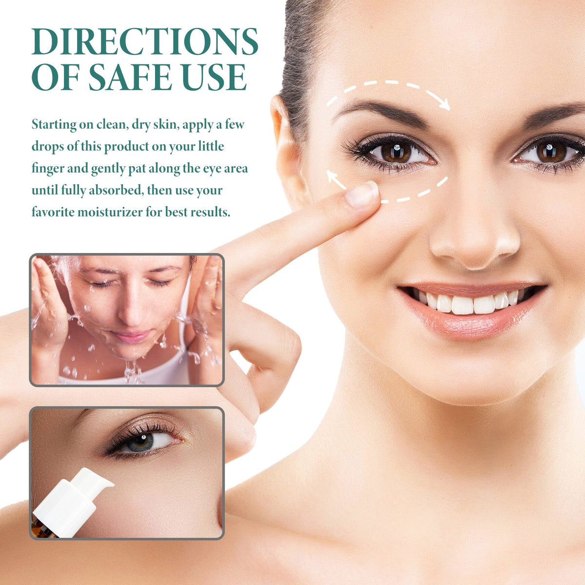 Puffy Eye Serum with Nicotinamide De-Puff Firm