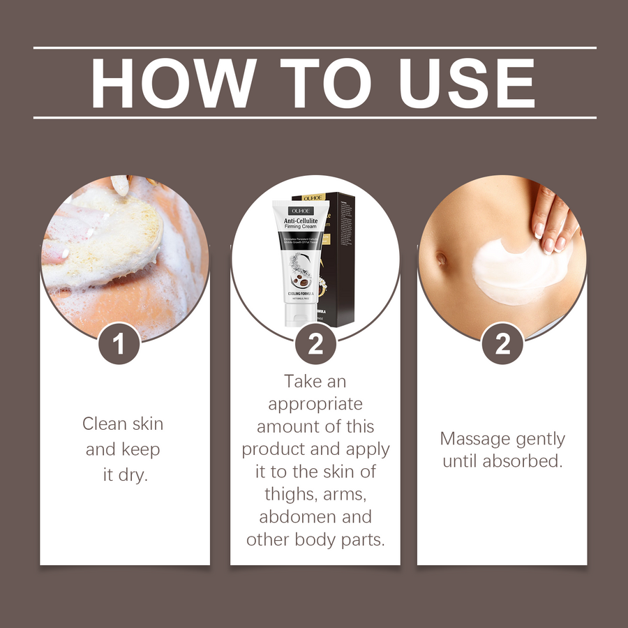 Anti-Cellulite Firming Cream - Firms and Hydrates Skin Daily