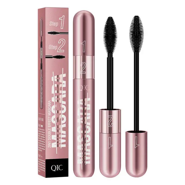 Waterproof Dual-Brush Mascara for Longer, Fuller Lashes