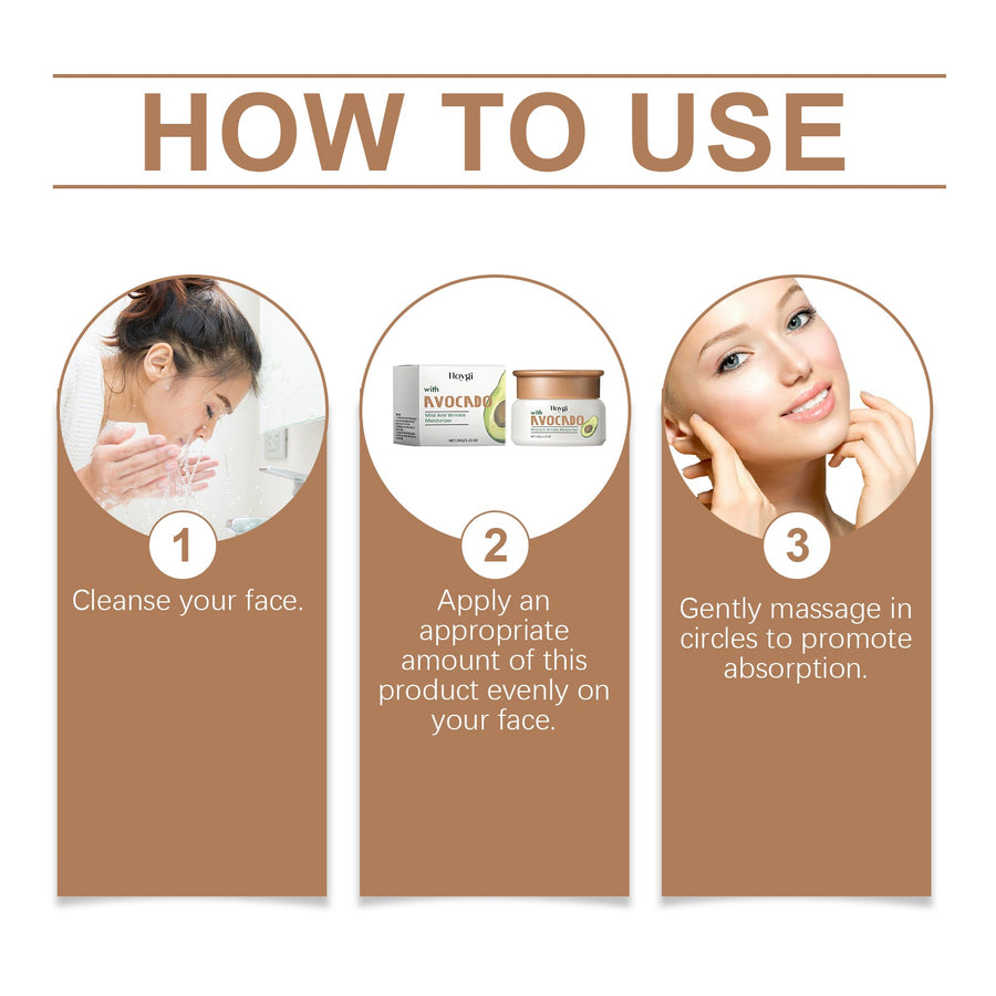 Avocado Moisturizing Cream for Firmer, Hydrated Skin