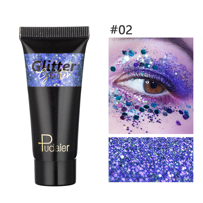 Liquid Glitter Eyeshadow for High-Flash Stage Looks