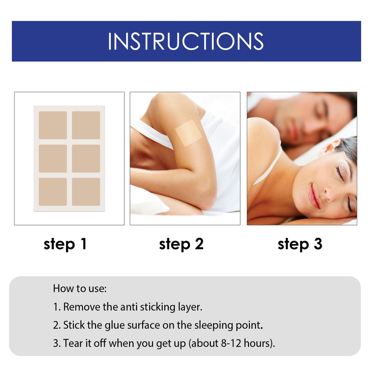 Natural Sleep Patches For Body