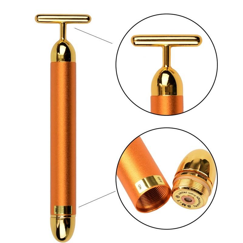 24K Vibration Facial Massager for a Spa-Like Glow at Home