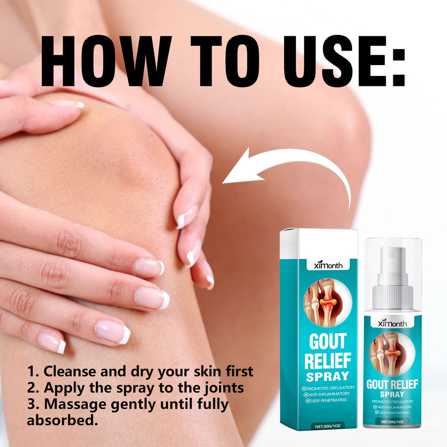 Gout Relief Spray — Fast, Deep Relief for Joint and Muscle